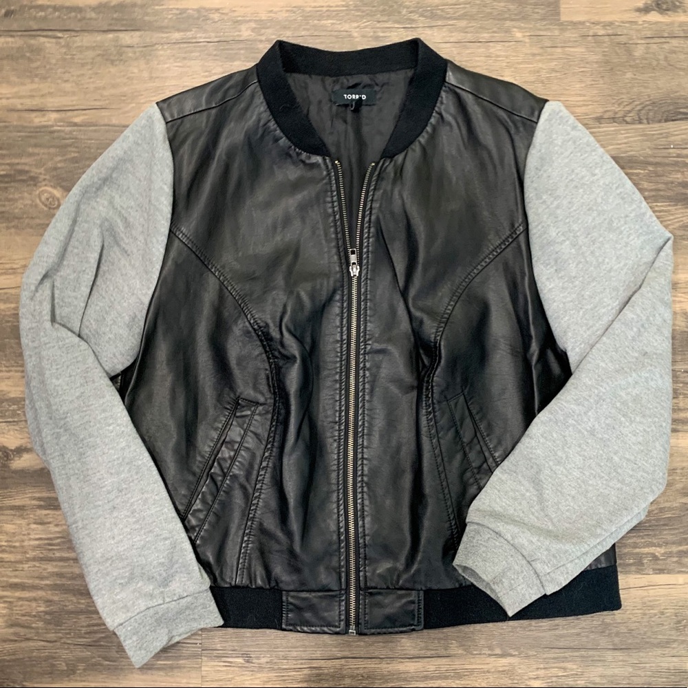 TORRID Pleather Jacket